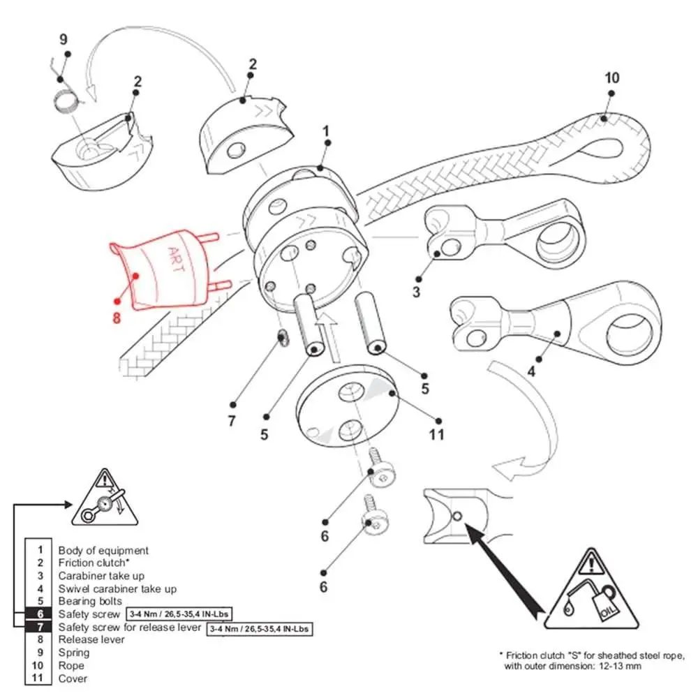 ART Positioner 2 Release Lever - Image 5