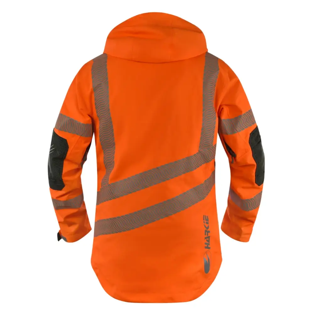 Harkie Defiance Jacket - Hi-Vis Orange - Image 3