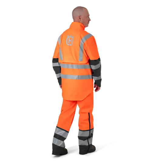 Husqvarna Rain Jacket Protect Hi-Viz - Functional - Image 4