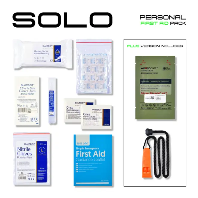 Stein SOLO Personal First Aid Pack (Plus) - Image 2